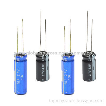 Super Capacitors with Low-ESR, Used for Water and Gas Meters, Tax Machines, RoHS MarkNew